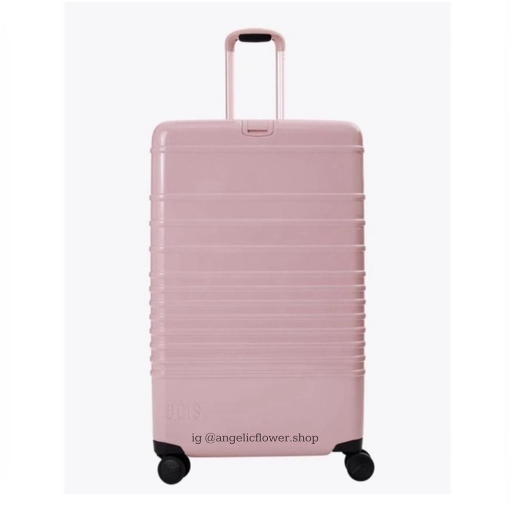 Beis The Medium Check-In Roller in Glossy Atlas Pink nwt